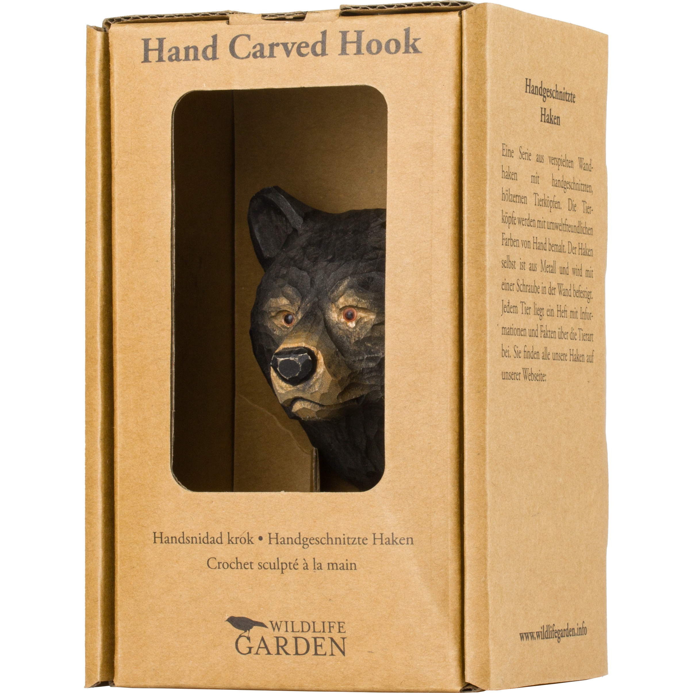 Kleiderhaken Schwarzbär – Bild 3